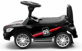Baby Mix Racer futóbicikli hanggal, fekete