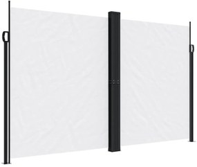fehér behúzható oldalsó napellenző 200 x 600 cm