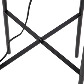 Modern fekete állólámpa - Bliss Mesh