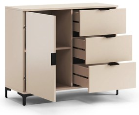 Mazzoni LANA K-100S komód Bézs (Pezsgő) - FIÓKOS KOMÓD