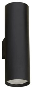 Nova Luce NOSA fali lámpa, fekete, GU10 foglalattal, max. 2x10W, 9450882