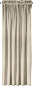 Rosa szalagfüggöny 135x300 Design91 világos bézs