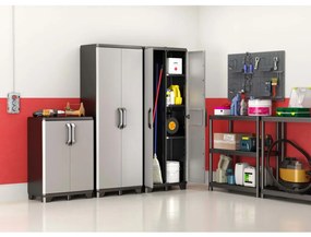 Keter Gear fekete és szürke többcélú tárolószekrény 182 cm