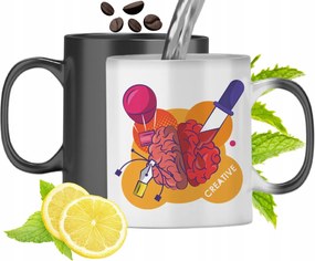 Mágikus Bögre Grafika Színváltó Nyomtatott Fényképpel