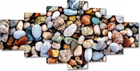 Vászonképek 210x100 Színes kövek