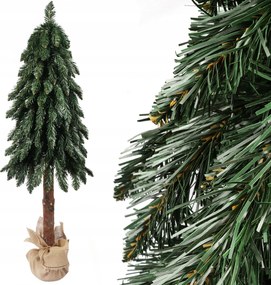 150cm Zöld karåcsonyfa a fatörzsön mesterséges karåcsonyfa