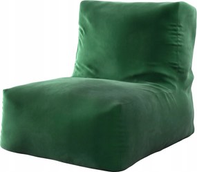 Dekoria Puff- fotel üveg zöld