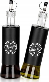 2x Üvegpalack Olívaolaj Ecet adagolóval ecet olaj adagoló 300ml