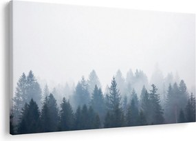 Kép - Ködös erdő (90x60 cm)