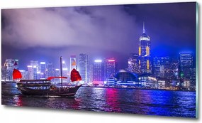 Fotó üvegkép Varsó híd 100x70