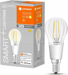 Led izzó E14 Golyó 4W 470lm Tompítható Smart+ WiFi Filament Mini Bulb