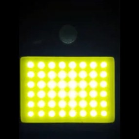 Napelemes LED lámpa mozgásérzékelővel - 30 LED