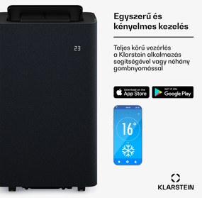 AireLux hordozható klímaberendezés, 14.000 BTU, Okos vezérlés, Modern