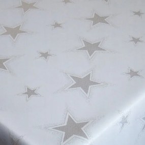 Mg Tk Csillagos Asztalterítő Karácsony Arany 170cm pol