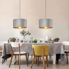 FISCHER & HONSEL 60083 AURA Ernyős Függesztett Lámpa Fekete E27 IP20