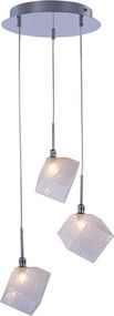 ITALUX MD13026003-3B ZEN Többágú Függesztett Lámpa Króm G9 IP20