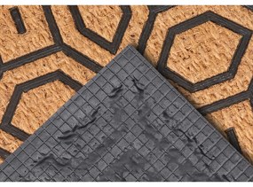 Kókuszrost lábtörlő 45x75 cm Diamonds – Hanse Home