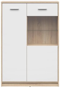 Vitrin Nepo Plus 24 (szonoma tölgy + fehér) . 1100783