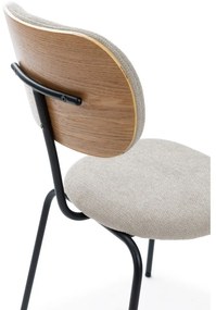 Bézs étkezőszék szett 4 db-os Dash – Marckeric