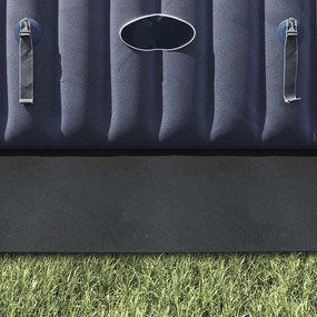 Medence alatlappal Fekete 396 x 396 x 0,1 cm Nemes szövet