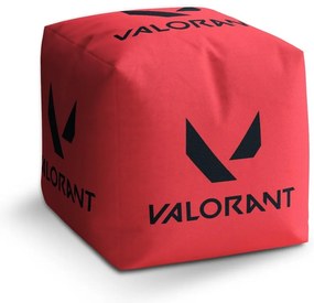 Cube zsámoly Valorant Red, piros