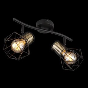 Globo 54017-2M - Spotlámpa PRISKA 2xE27/40W/230V