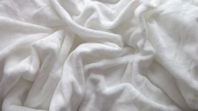 SOFT fehér mikroplüss lepedő 90x200 cm
