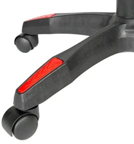 Gaming szék VARR Zolder fekete/piros