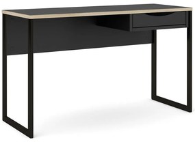 Function Plus fekete íróasztal, 130 x 48 cm - Tvilum