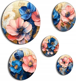 Áttört Kép Festmények A Nappaliba Szoba Dekoráció Utánzat Olaj Virágok