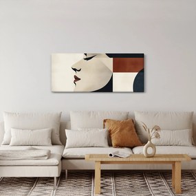Kép - Nő profilból (120x50 cm)
