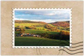 Poszterek 120x80 Hegyi völgy