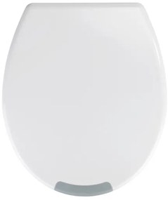 WENKO 25005100-WC-ülőke SECURA 37x44 cm fehér/szürke