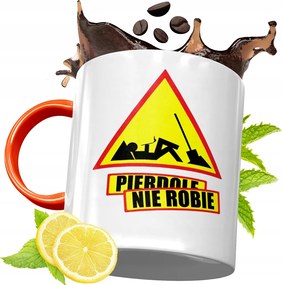 Narancssárga Vicces Bögre Vicces Ajándék fényképes nyomtatással