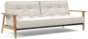 Splitback ágyazható kanapé, 531, fehér bouclé
