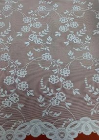 Mg Függöny 763/17 Fehér 250x230cm Kész Szalaggal M