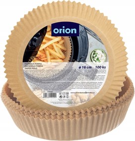 100x Papírbetét Air Fryer Zsírmentes Olajsütőhöz 16cm