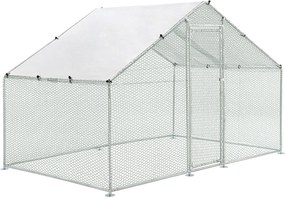 Juskys Csirkekifutó - 3x2x2m