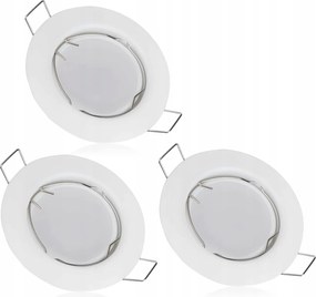 Mennyezeti spotlámpa kerek Klklklkllkl fehér