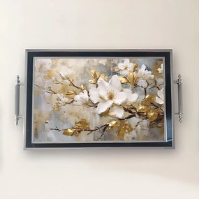 Üveg tálca, 38×24 cm – TPG9888