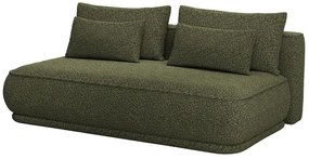 Háromszemélyes kanapé Lesanna (oliva + fekete). 1100175