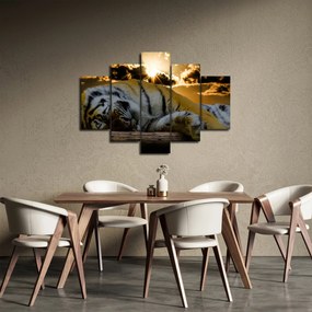 Alvó tigris képe (150x105 cm)