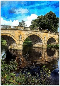 Poszterek 70x100 Híd Tájkép Híd