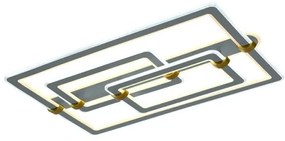 LED fényerőszabályozható mennyezeti lámpatest LED/280W/230V 3000-6500K + távirányító