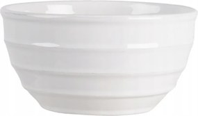 Romantic Passionné fehér rakott tál 18x9 cm