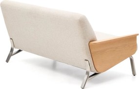 Bézs zsenília kanapé 165 cm Amsen – Kave Home