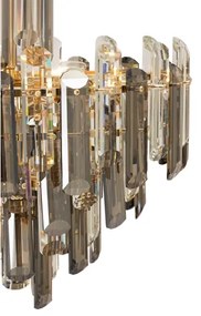 Maytoni DIA200PL-06G - Csillár láncon FLARE 6xE14/40W/230V