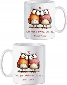 Kerámia bögrék Pároknak Vicces Valentin nap Ő Furcsa