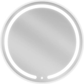 Mexen Rose kerek, LED 6000K, páramentes, megvilágított fürdőszobai tükör, 70 cm - 9810-070-070-611-00