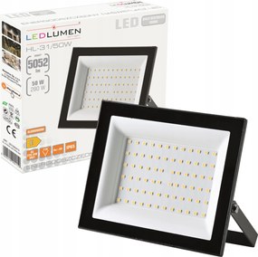 Led fényvető 50W Kültéri IP65 4000K 5052lm Halogén lámpa Reflektor